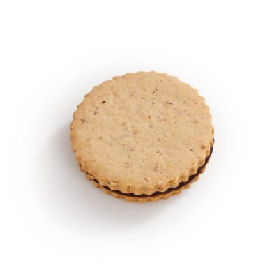 Sándwich de Galleta de Nuez y Chocolate