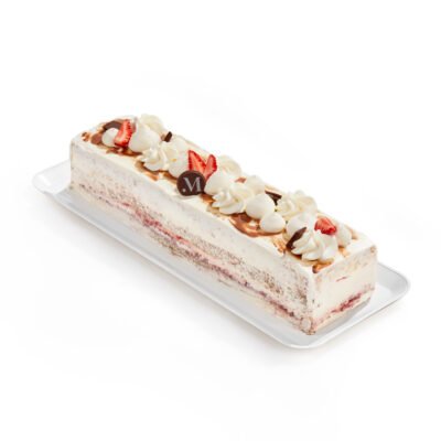 Pastel de Choco Fresa y Nuez