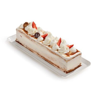 Pastel de Nutella con Fresa